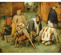 IPLUPJDY Peinture Poster Tableaux Moderne Image Abstraites les mendiants de Pieter Bruegel l'Ancien Art Poster Mural Pour la Décoration Murale 60x90cm