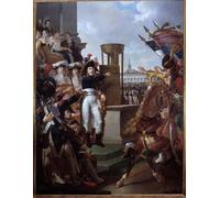 IPLUPJDY Peinture Poster Tableaux Moderne Image Abstraites Napoléon Bonaparte proclamant la République cisalpine à Milan par Louis Lafitte Art Poster Mural Pour la Décoration Murale 60x90cm