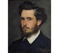 IPLUPJDY Peinture Poster Tableaux Moderne Image Abstraites Portrait de Claude Monet par Charles Emile Auguste Carolus Duran Art Poster Mural Pour la Décoration Murale 60x90cm