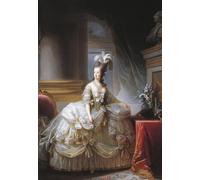 IPLUPJDY Peinture Poster Tableaux Moderne Image Abstraites Portrait de Marie Antoinette Vienne par Elisabeth Louise Vigee Lebrun Art Poster Mural Pour la Décoration Murale 60x90cm