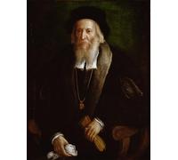 IPLUPJDY Peinture Poster Tableaux Moderne Image Abstraites Portrait d'un gentilhomme dit à Becabot par un artiste célèbre Art Poster Mural Pour la Décoration Murale 60x90cm