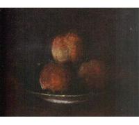 IPLUPJDY Peinture Poster Tableaux Moderne Image Abstraites Trois Pêches Huile sur Toile par Ignace Henri Jean Fantin Latour Art Poster Mural Pour la Décoration Murale 60x90cm