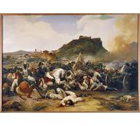 IPLUPJDY Tableaux Célèbres Impressions d'Art Image sur Toile Campagne d'Espagne et du Portugal par Jean Charles Langlois Tableaux en Toile Pour les Décorations pour la Maison 60x90cm