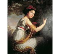 IPLUPJDY Tableaux Célèbres Impressions d'Art Image sur Toile Portrait de Julie Le Brun par Elisabeth Louise Vigée Lebrun Tableaux en Toile Pour les Décorations pour la Maison 60x90cm