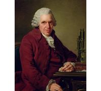 IPLUPJDY Tableaux Célèbres Impressions d'Art Image sur Toile Portrait de Louis Jean Marie Daubenton Tableaux en Toile Pour les Décorations pour la Maison 60x90cm