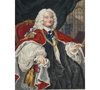 IPLUPJDY Vintage Impressions sur Toile Tableaux en Toile Affiche Décorative Benjamin Hoadly de William Hogarth Nordique Peinture Pour la Décoration de la Chambre à Coucher 60x90cm