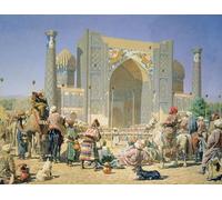 IPLUPJDY Vintage Impressions sur Toile Tableaux en Toile Affiche Décorative Ce sont des fourmis par Vasili Vasilievich Vereshchagin Nordique Peinture Pour la Décoration de la Chambre à Coucher 60x90cm