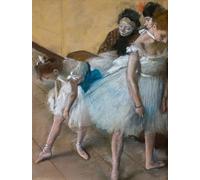 IPLUPJDY Vintage Impressions sur Toile Tableaux en Toile Affiche Décorative Examen de danse d'Edgar Degas Nordique Peinture Pour la Décoration de la Chambre à Coucher 60x90cm