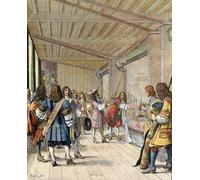 IPLUPJDY Vintage Impressions sur Toile Tableaux en Toile Affiche Décorative le Peintre Charles Lebrun Directeur de la Manufacture par Maurice Leloir Pour la Décoration de la Chambre à Coucher 60x90cm