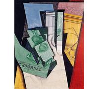 IPLUPJDY Vintage Impressions sur Toile Tableaux en Toile Affiche Décorative Petit déjeuner par Juan Gris Nordique Peinture Pour la Décoration de la Chambre à Coucher 60x90cm