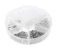 iplusmile 1 boîte Boîte de Bouchons Oreilles Silicone Résistants pour Fermoir Boucles Oreilles Accessoires de Création DIY Style Simple et Sécurisé pour Femmes Filles