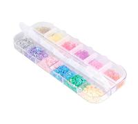 iplusmile 1 boîte Boîte Nail Art Stickers Étoiles Colorés DIY Compartiments Décorations Ongles Autocollants Brillants pour Création Mode