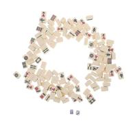 iplusmile 1 Ensemble De Mini-Mahjong Portable Set en Voyage Mahjong Mahjong Mahjong Set Majiang Toy Games Chinois Mahjong Mini Mahjong Chinois