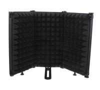 iplusmile 1 ensemble Filtre Microphone Pliable Fer avec Éponge Vent Accessoire Enregistrement Bruit pour Studio et Maison