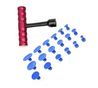 iplusmile 1 ensemble Kit de Débosselage Automobile Outil de Réparation de Bosses sans Peinture avec Ventouses et Colle Chaude pour Carrosserie