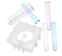 iplusmile 1 Ensemble Moule à Vase vases à Fleurs vases Tube à essai pour Fleurs Vase Tube à essai Moule de Vase de Tube à essai vases tubulaires pour Fleurs Gel de silice