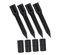 iplusmile 1 Ensemble Poteau de Lumière Solaire Plastique de Accessoires de Remplacement pour Lampes de Jardin Liens et Piquets pour Éclairage Extérieur