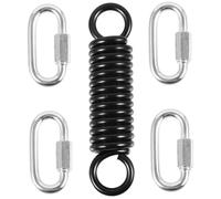 iplusmile 1 Ensemble Ressorts pour Balançoire Kit de Suspension pour Chaise Suspendue avec Crochets pour Hammocks et Accessoires Suspendus