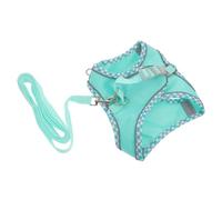 iplusmile 1 Ensemble Transporteur pour Animaux De Compagnie Colliers Animal De Compagnie Marche Harnais Ajuster Petit Accessoires La Laisse du Chien Sky-Blue Polyester