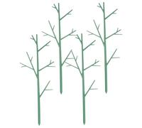 iplusmile 1 Jeu Support De Plantes Grimpantes Treillis Vert pour Fleurs Pot Outils De Jardinage pour Vignes Et Plantes Et Réutilisable pour Créer Un Jardin Charmant 4 Pièces