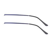 iplusmile 1 Paire de Remplacement Mode Des Temples - Lunettes Bras de Café Tubes en Métal Et Lunettes Universel pour Le Temple Embouts de Temple Oreille Femmes Bras de Cadre Jambes de