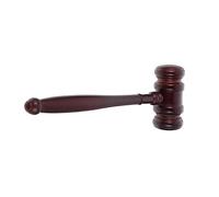 iplusmile 1 pièce Marteau de Juge Bois de Rôle pour Accessoire de Tribunal Outil Multi Fonctionnel pour et Commissaires Priseurs pour Anniversaires Fêtes des Pères