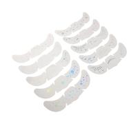 iplusmile 10 Pièces Autocollants Maquillage Visage Patches Auto-adhésifs pour Fête Tatouages Temporaires Naturels Style Taches de Rousseur pour Garçon Fille Décorations Faciales Cartoon