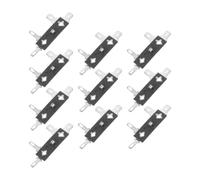 iplusmile 10 Pièces Bornier pour Haut-Parleur 4 Broches | Raccord à Pression, Double Borne 4 Voies, pour Woofer et Panneau de Croisement, Ateliers de Réparation