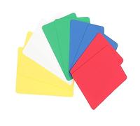iplusmile 10 Pièces Carte de Coupe Plastique pour Poker Accessoires de Jeu de Cartes Outil de Distribution Rapide et Pratique Compatible avec
