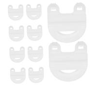 iplusmile 10 Pièces Clips de Fixation pour Cage Danimaux Plastique Accessoires pour Hamsters et Cochons Dinde Attaches Latérales Sécurisées pour Cage Connecting Clip