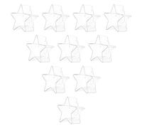 iplusmile 10 Pièces Contenant à Bougie Plastique Réutilisable pour Fabrication de Bougies Diy, Coquille Simple et Élégante Adaptée la Création de Bougies en Chambre