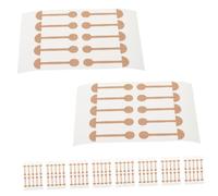 iplusmile 10 pièces Correcteur de Nez Autocollant Bandes Nasales Élastiques pour Restructuration des Ailes Du Nez Confortables et Faciles à Utiliser Amélioration Non Invasive Forme Nasale