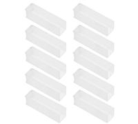 iplusmile 10 Pièces Cuvettes en Verre pour Analyse Colorimétrique Capacité 1,7ml, Bords Finement Polis et Alignement Vertical Strict pour Laboratoire Chimique
