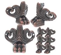 iplusmile 10 Pièces Décoratifs de Zinc pour Protection des Angles Vintage pour Mobilier Décorations