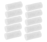 iplusmile 10 Pièces Faites Un feu et allumez Le Coton-Tige Allume-feu pour perceuse à Arc écouvillon buccal Foyer de Table intérieur Cire de Paraffine et Noyau de Ruban de Coton Blanche