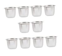 iplusmile 10 pièces Filtre à Thé Acier Inoxydable Passoire Fine Mailles Infuseur Panier pour Thé Vrac Tamis et pour Infusion sans Résidus