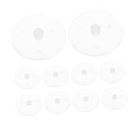 iplusmile 10 pièces Joint de Valve Silicone à Haute Température pour Cuiseur Riz Électrique Accessoire de Remplacement pour Cuiseurs Riz Micro Compatibles Joint de Sortie Vapeur Sécurisé et