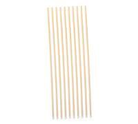iplusmile 10 pièces Kit de Tiges Bois pour Marionnettes à Main Accessoires Artisanaux Traditionnels pour Bricolage de Marionnettes Ombre Chinoise Poignées Ergonomiques pour Contrôle Précis