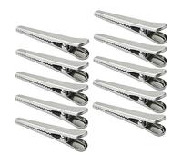 iplusmile 10 pièces Lot de Clips de Fermeture Acier Inoxydable pour Sachets Alimentaires Pinces Puissantes pour Sacs de Chips et Mise Sous Sachet Accessoires Cuisine et Pratiques