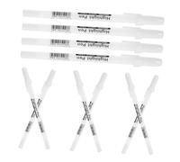iplusmile 10 pièces Lot de Stylos Marqueurs Blancs pour Dessin et Peinture Liner à Effet Brillant pour Papier Noir Marqueurs à Main pour Artistes et Étudiants Couleur Couleur Aléatoire
