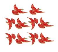 iplusmile 10 Pièces Peace Dove Label Pins With Olive Branch Brooch Lightweight Metal Bird Pin Badge For Women And Men Clothes Bags Jackets Scarves Accessories