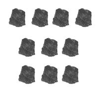 iplusmile 10 Pièces Pierres de Sauna en Pierre Volcanique pour Poêle Électrique, Distribution Uniforme de Chaleur et Amélioration de L'aromathérapie, Adaptées pour Sauna Hôtel et Spa à