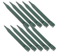 iplusmile 10 Pièces Piquets de Jardin Étanches pour Fixation de Tentes Structures Extérieures pour Aménagement Paysager Stabilisation de Bâches