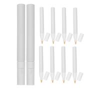 iplusmile 10 Pièces Refillable Acrylic Permanent Marker Pens Round Tip Paint Pen Refills For Rock Painting Wood Ceramic Graffiti And Paper Drawing Accessories