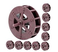 iplusmile 10 Pièces Roue à Miniature pour Table Accessoire DIY pour Décor Zen Aménagement de Scène de Intérieur