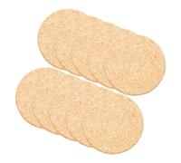 iplusmile 10 pièces sous Liège pour Plantes Ronds Antidérapants Protection des Meubles Sols Tapis Multifonctionnels pour Pots de Fleurs Ømm