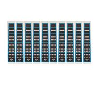 iplusmile 10 pièces Stickers Violin avec Bord Bleu Apprentissage Échelle Violon Autocollants Touche Indicateurs Notes pour Débutants