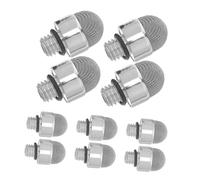 iplusmile 10 pièces Stylus Tips Replacement Set Thread Aluminum Capacitive Pen Nibs High Precision and Smooth Writing Fit for Touchscreen Devices