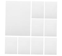 iplusmile 10 pièces Transparent PVC Lighting Gel Sheets Color Correction Filters Multifunctional For Photo Props And Art Projects