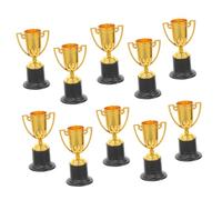 iplusmile 10 pièces Trophées Garçon Fille Plastique Décoratif Petite Coupe Stable pour Récompense Jeux École Party Réutilisable